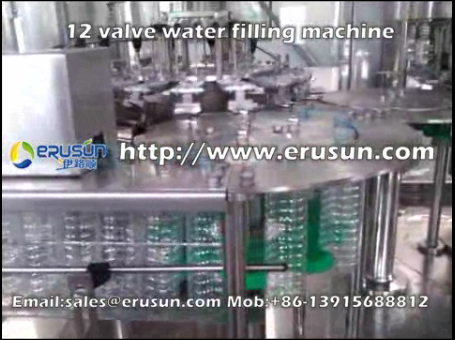 12 valve water filling machine