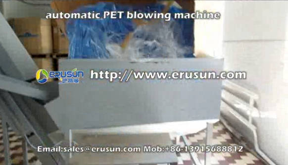 automatic PET blowing machine.flv