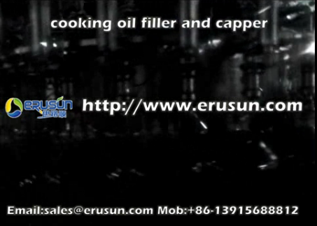 cooking oil filler and capper.flv