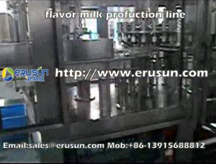 flavor milk profuction line.flv