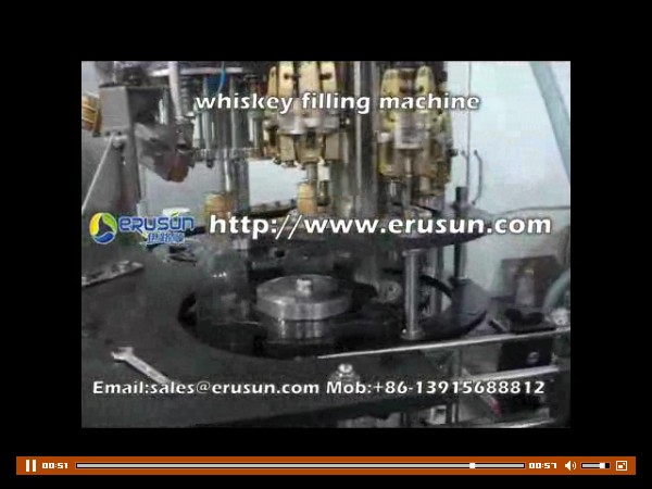 whiskey filling machine.flv