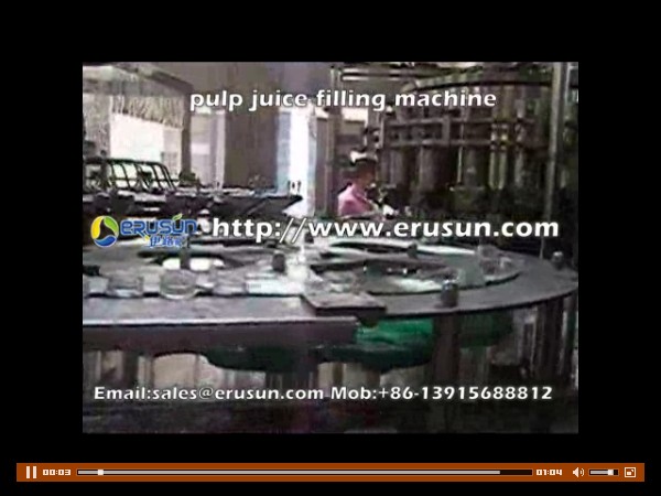 pulp juice filling machine.flv